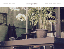 Tablet Screenshot of boutiquebar.ca
